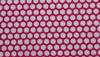 Fuscia pink polka dot print cotton