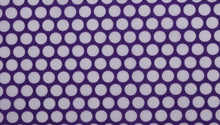  Purple polka dot print cotton