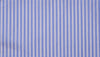 Blue Bengal striped shirting poplin