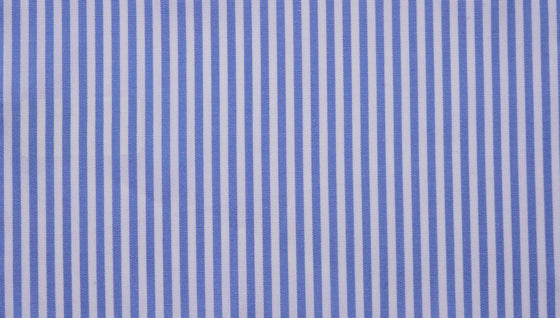 Blue Bengal Stripe shirting 100% cotton