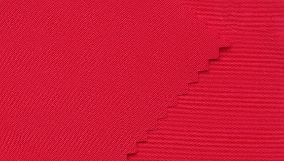 Plain red cotton shirting fabric