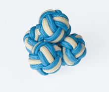  K42 - Turquoise / Cream Knots