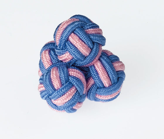 K44 - Blue / Pink Knots