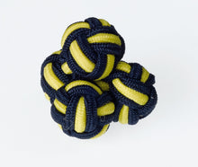  K59 - Navy / Yellow Knots