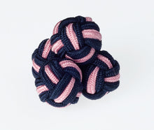  K60 - Navy / Pink Knots