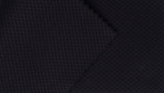 Black Marcella Cotton dress shirt fabric