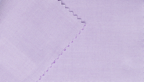 Lilac Pinpoint Oxford Cotton shirting fabric