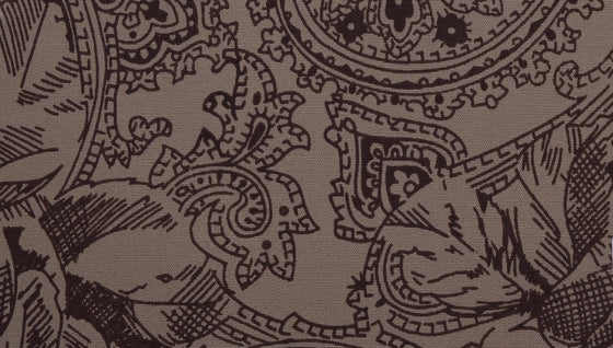 Paisley print cotton shirting fabric