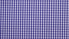 Navy Gingham cotton poplin