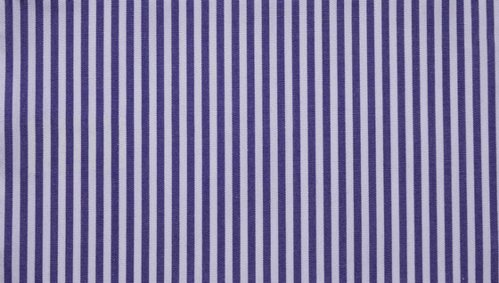Navy bengal stripe shirting 100% cotton