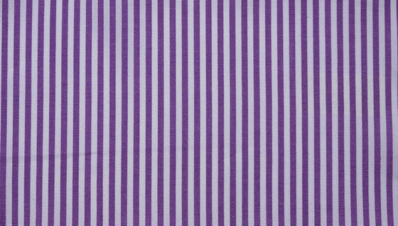Purple bengal stripe shirting 100% cotton