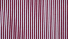 Wine bengal stipe shirting 100% cotton