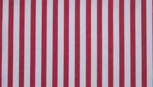  Red butcher stripe 100% cotton shirting fabric