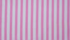 Pink butcher stripe 100% cotton shirting fabric