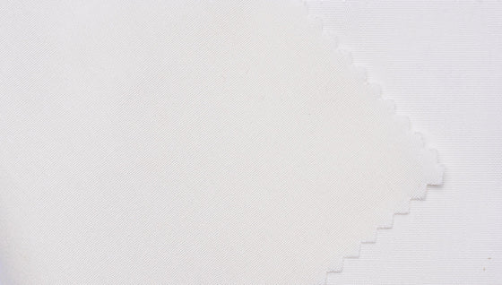Plain cream cotton shirting fabric