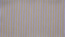  Yellow and Navy stripe cotton shirting fabric