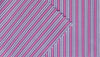 Pink and Navy cotton striped shirting fabric