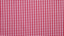  Red Gingham Check shirting fabric