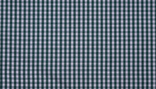  Green Gingham check cotton shirting fabric.
