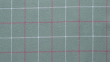  Olive and Pink Brushed Cotton country check tattersall fabric