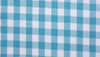 Teal Gingham Check shirting fabric
