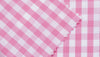 Pink Gingham Check shirting fabric