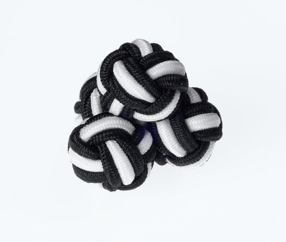 K57 - Black / White Knots