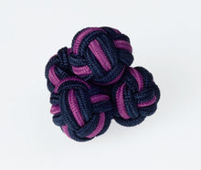  K64 - Navy / Lilac Knots